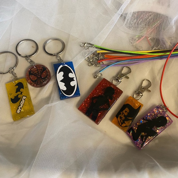 Keychains, backpack charms or necklaces - Picture 3 of 3